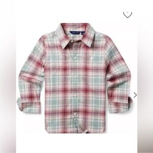 NWT-  Janie and Jack Plaid Button Down Shirt